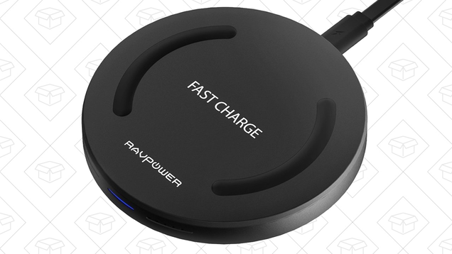 RAVPower Qi Charging Pad | $11 | Amazon | Promo code KINJA014